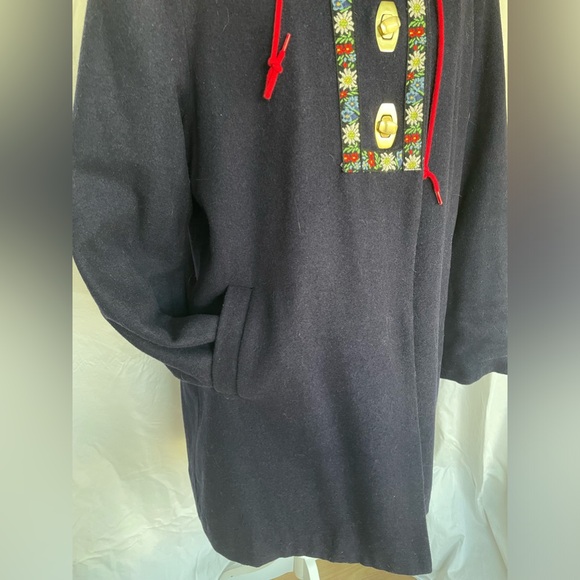 Wool Ethnic Coat - Picture 4 of 12